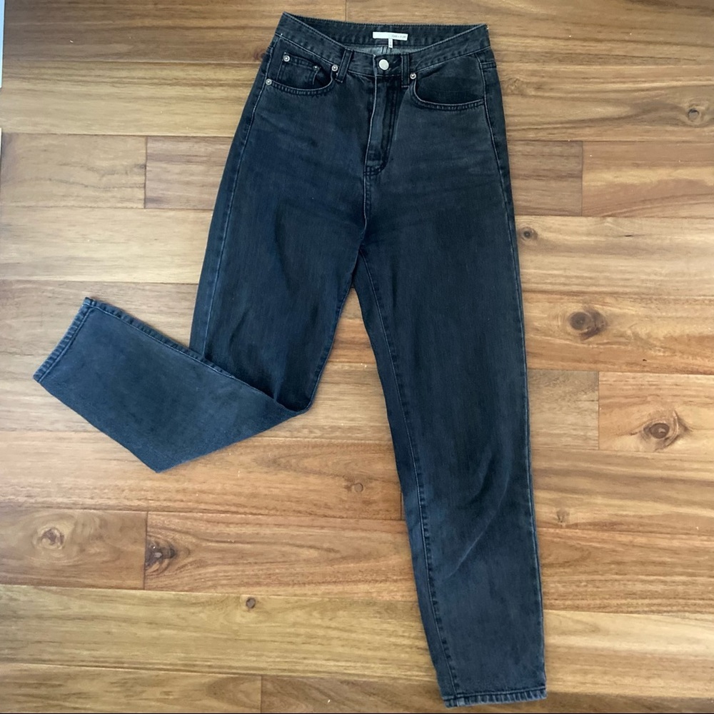 OAK + FORT high rise boyfriend jeans
